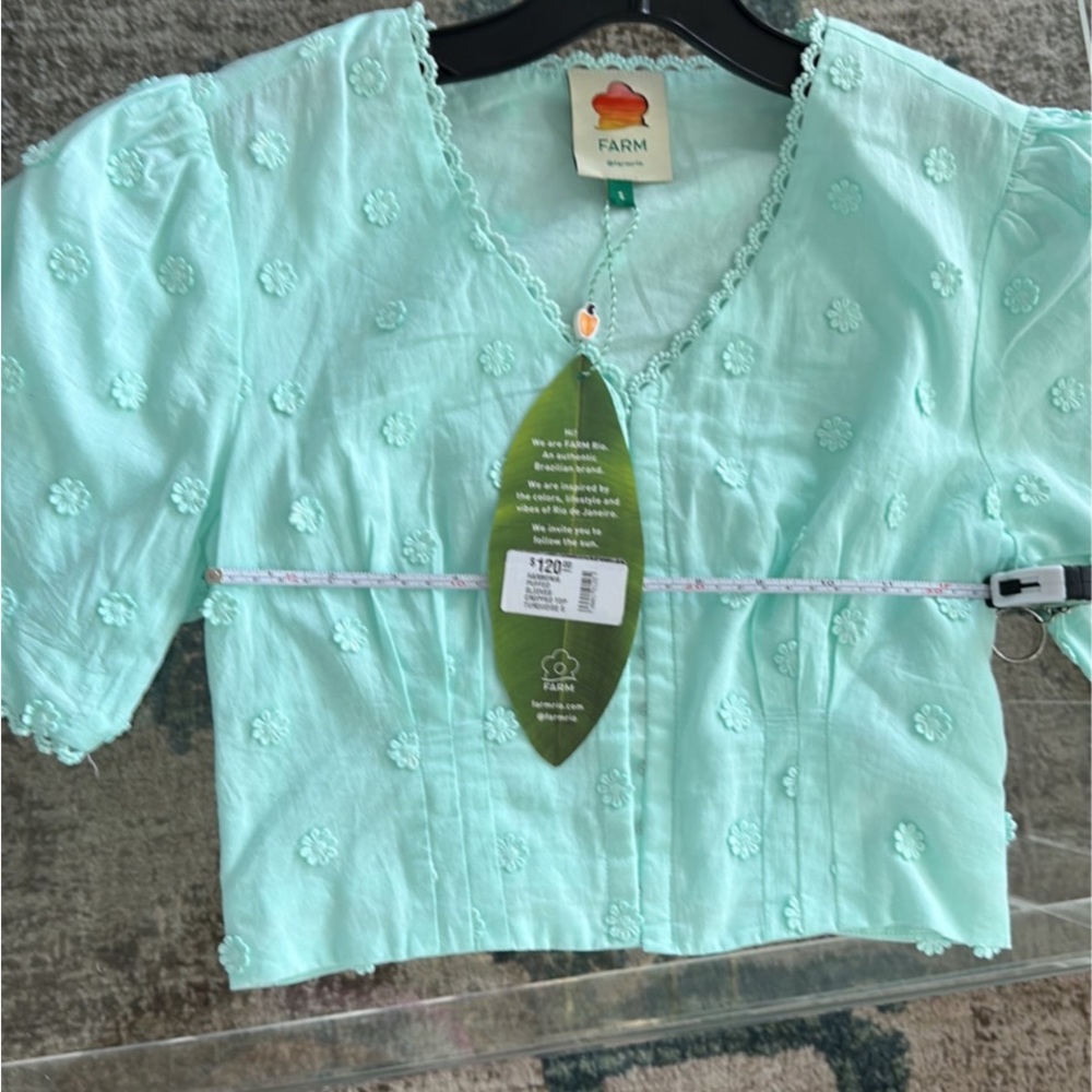 Farm Rio crop top size small